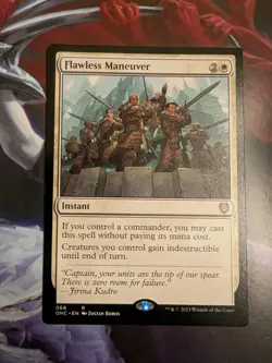 MTG Flawless Maneuver Commander: Phyrexia: All Will Be One Regular NM - Image 1