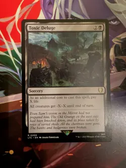 MTG Toxic Deluge (0209) Commander: the Lord of the Rings: Tales of Middle-Earth - Image 1