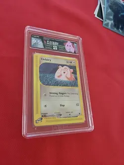 GEM MINT Pokemon: Clefairy #101/165 Non-holo 2002 Expedition - HGA 9.5 - C14 - Image 5