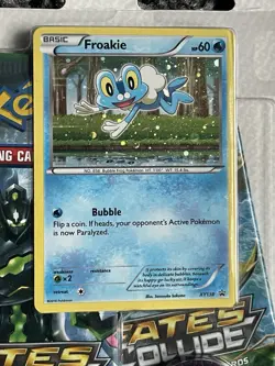Pokemon TCG XY Fates Collide 3 Booster Pack Blister Froakie Promo SEALED - Image 3