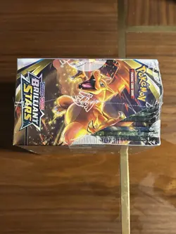 Pokemon TCG: Sword & Shield - Brilliant Stars Booster Box (Factory Sealed) - Image 5