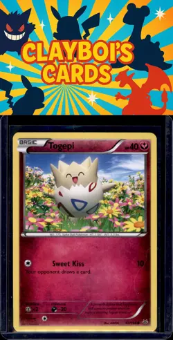 Togepi XY - Roaring Skies Pokemon 43/108 Common NM+ - Image 1