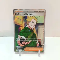 Pokemon Lt. Surge's Bargain 170/132 NM Mega Evolution - Image 1
