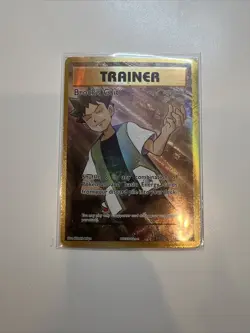 Pokemon TCG Brock's Grit XY Evolutions 107/108 Holo Full Art NEAR MINT condition - Image 1