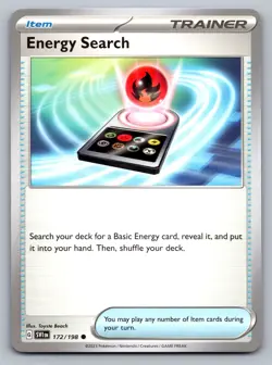Pokemon TCG SV01: Scarlet & Violet Base Set Energy Search 172/198 - Image 1