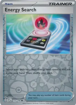 Reverse Holo Energy Search 172/198 Common Scarlet & Violet Pokemon TCG - Image 1
