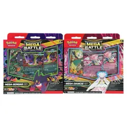 Pokemon Set of 2 (1 of each) Gengar/Diancie ex Mega Battle Deck - Image 1