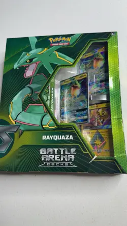 Pokemon Rayquaza Gx Battle Arena Deck New Factory Sealed 2019 - Image 1