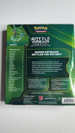 Pokemon Rayquaza Gx Battle Arena Deck New Factory Sealed 2019 - Image 2