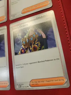 X4 Boss's Orders 114/132 - Mega Evolution - Pokemon TCG Playset NM - Image 3