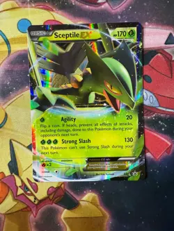 Pokemon TCG Sceptile EX XY53 Black Star Promo - LP - Image 1