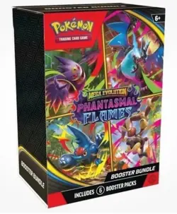 Pokemon TCG Mega Evolution Phantasmal Flames Booster Bundle |BRAND NEW SEALED - Image 1