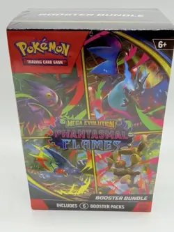 Pokemon TCG Mega Evolution Phantasmal Flames Booster Bundle |BRAND NEW SEALED - Image 2