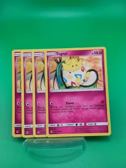4x Pokemon Togepi - 136/214 - Common NM-Mint Unbroken Bonds - Image 1