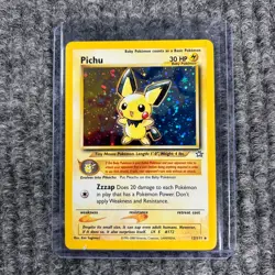 Vintage Pokemon - Neo Genesis - Pichu - 12/111 Holo Rare - Near Mint - Image 1