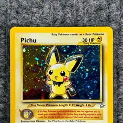 Vintage Pokemon - Neo Genesis - Pichu - 12/111 Holo Rare - Near Mint - Image 3
