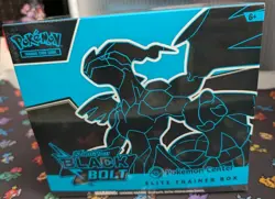 Black Bolt Pokemon Center Exclusive ETB/Elite Trainer Box (2025) - Sealed - Image 1