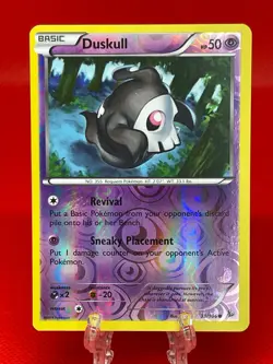 Pokemon TCG Duskull 38/106 Reverse Holo X&Y Flashfire XY English 2015 NM - Image 1