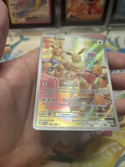 Pokemon Eevee 188/167 Twilight Masquerade IR Moderately Played MP - Image 5