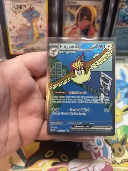 Pokemon Pidgeot EX 225/197 Obsidian Flames SIR Near MInt - Image 1