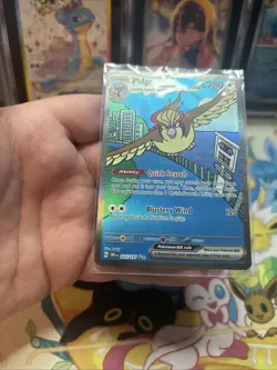 Pokemon Pidgeot EX 225/197 Obsidian Flames SIR Near MInt - Image 3