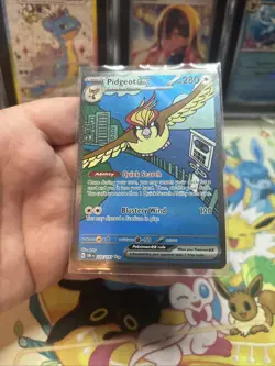 Pokemon Pidgeot EX 225/197 Obsidian Flames SIR Near MInt - Image 4