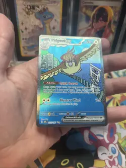 Pokemon Pidgeot EX 225/197 Obsidian Flames SIR Near MInt - Image 5