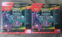 Pokemon TCG, Mega Battle Decks, 2 MEGA GENGAR ex & 1 DIANCIE ex. Lot of 3. - Image 2