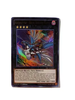 Yugioh Raidraptor Blade Burner Falcon DRL3-EN005 1st Edition Ultra Rare NM - Image 1