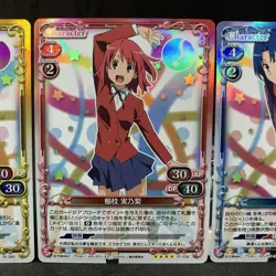 Toradora TAIGA MINORI AMI 01-001 028 051 SR Foil Precious Memories Card Anime - Image 4