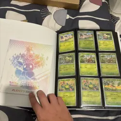 Prismatic Evolutions Complete Base Set Reverse Holo Common 200 Cards + binder - Image 1