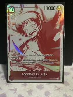 One Piece Card Game - Monkey.D.Luffy (3rd Anniversary Promo) ST10-006 SR - Image 1