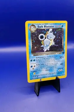 Dark Blastoise 3/82 Team Rocket Set Holo Rare Pokemon Card Nintendo TCG WOTC LP - Image 2