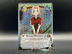 Sakura Haruno N-327 Diamond Checkered Foil The Chosen Naruto Card Game - Image 1