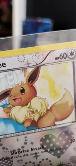 Eevee RC14/RC25 Radiant Collection MP Legendary Treasures Pokemon Card LP - Image 1