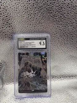 CGC 9.5 ~ MTG ~ Reanimate ~ Borderless Art Mythic FOIL 0020, Spider-Man, Magic - Image 1