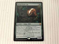 MTG Badgermole Cub Regular Mint Pack To Sleeve Avatar The Last Airbender 167 - Image 1
