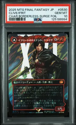 2025 #0530 CLIVE, IFRIT'S DOMINANT/IFRIT, WARDEN OF INFERNO PSA 10 - Image 1