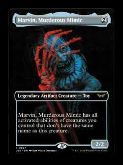 Marvin, Murderous Mimic (Showcase) 367 R Duskmourn: House of Horror - Image 1