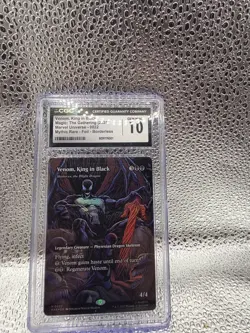 CGC 10 - MTG - MAR - Venom, King In Black #22 - Foil - Image 1