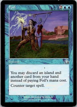 MTG Magic The Gathering Foil Prophecy Played See Scan I - Image 1