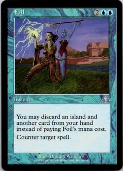 MTG Magic The Gathering Foil Prophecy Played See Scan F - Image 1