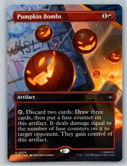 Magic: The Gathering - Spider-Man - Pumpkin Bombs - Borderless - Image 1