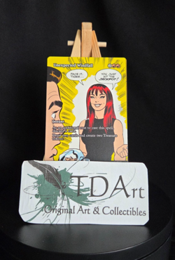 UNEXPECTED WINDFALL ~ NM ~ MTG Magic- 0029 MAR Marvel Spider-Man BORDERLESS - Image 1