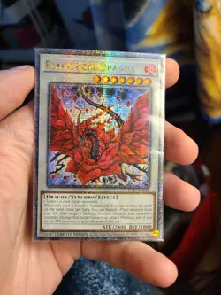 Yugioh Black Rose Dragon TN23-EN014 Limited Quarter Century Secret Rare - Image 1