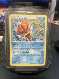 Shiny Gyarados XY109 2016 Black Star Promo Pokemon Card TCG LP - Image 1