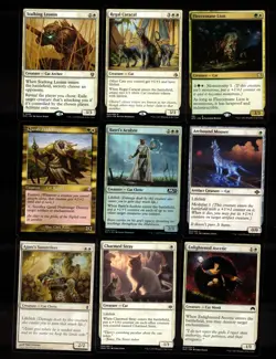 CATS!-100 Card Magic the Gathering Commander Deck-Rares-Mythics-MTG-Arahbo - Image 2