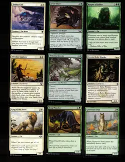 CATS!-100 Card Magic the Gathering Commander Deck-Rares-Mythics-MTG-Arahbo - Image 3