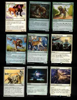 CATS!-100 Card Magic the Gathering Commander Deck-Rares-Mythics-MTG-Arahbo - Image 4