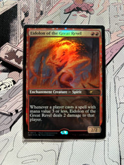 (Foil) (Promo) Eidolon of the Great Revell | Store Chamionship #14 | MTG Card - Image 3